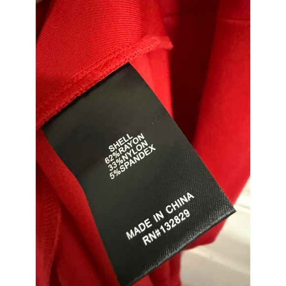 Lovers + Friends Red Hot Halter Dress Size Small Side Slit Formal Maxi Dress - Picture 5 of 6